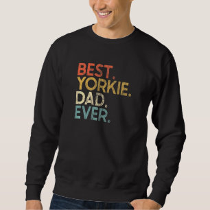 Sudadera Mens Vintage Best Yorkie Dad Ever Yorkshire Terri