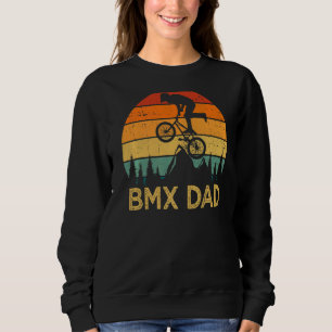 Sudadera Mens Vintage Bmx Bike Retro Estilo Bmx Dad