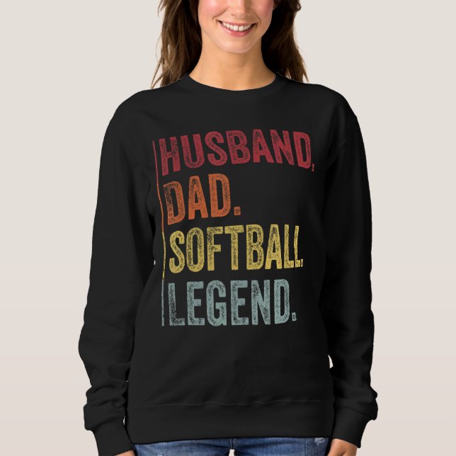 Sudadera Mens Vintage Husband Dad (Anverso)