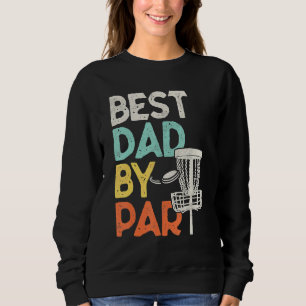 Sudadera Mens Vintage Mejor Papa Por Par Disk Golf Dad