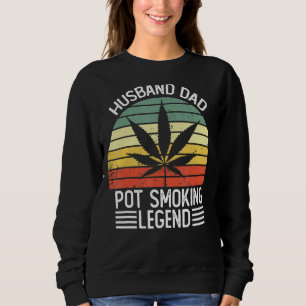 Sudadera Mens Weed Dad Stoner Husband