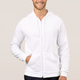 Sudadera Men's white MITMTFL logo Hoodie Zip