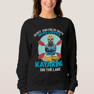 Sudadera Mens Whitewater Kayak Cita Para Un Kayaker