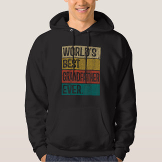 Sudadera Mens World s Best Grandfather Ever Vintage Dad Fat