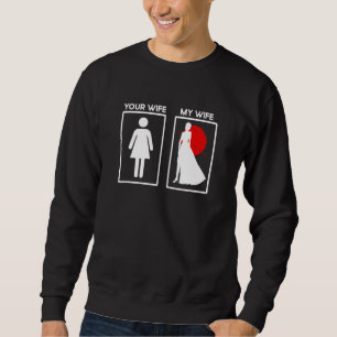 Sudadera Mens Your Wife My Wife Latin Dance Ejercicio