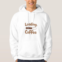 Sudadera Men's / Youth Loading Coffee Hoodie – Funny Coffee
