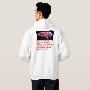 Sudadera Mensaje de preservación del cerebro #3