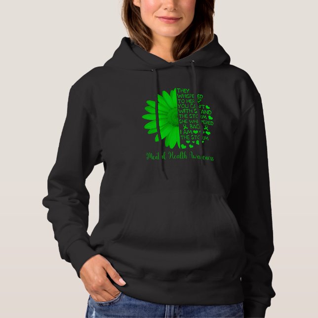 Sudadera Mental Health Awareness Matters Sunflower I Am The (Anverso)