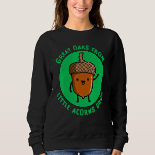 Sudadera Mentalidad de crecimiento de maíz dulce, grandes r