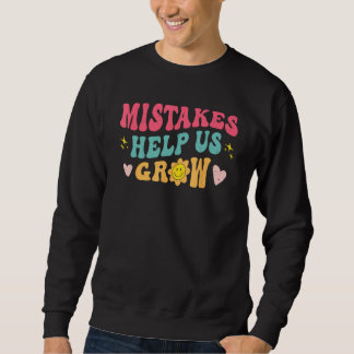 Sudadera Mentalidad de Crecimiento Divertida Positiva Retro