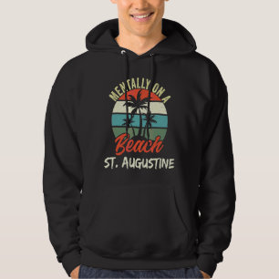 Sudadera Mentalmente En Una Playa En St Augustine Fl Sunset