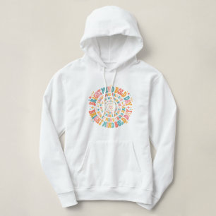 Sudadera Mente Brillante Día Audaz Espiral Pastel