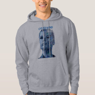 Sudadera Mente Cibernética Android- Tecnología Cyberpunk Fu