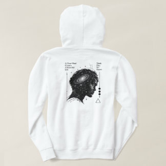 Sudadera Mente Cósmica – Pensamientos Claros, Universo Infi