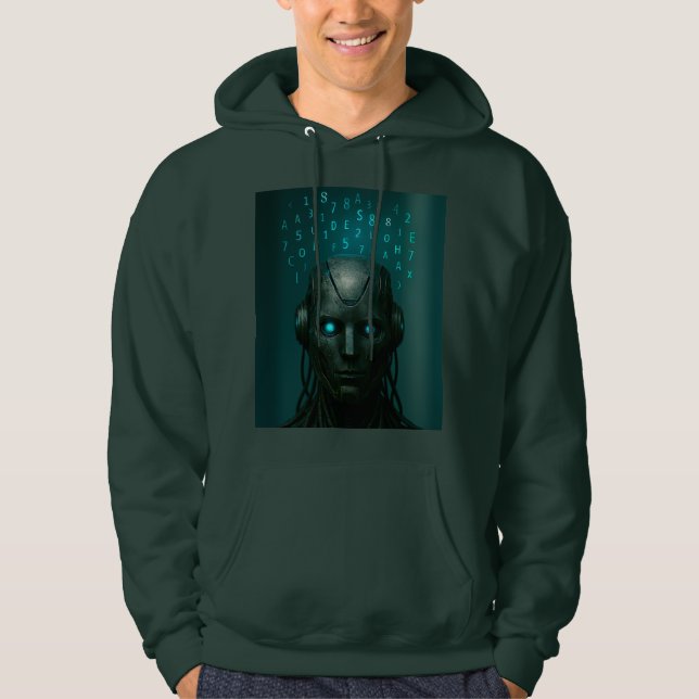 Sudadera - "Mente de la Máquina: Inteligencia Desatada" (Anverso)