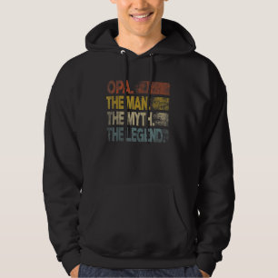 Sudadera Mente retro Opa Man Mito Leyenda Vintage Da de Pad