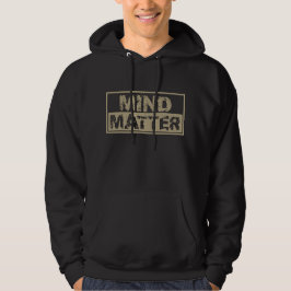 Sudadera Mente Sobre Materia