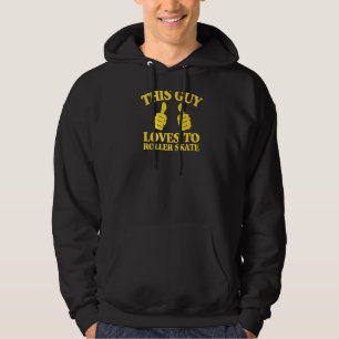 Sudadera Mentes A Este Hombre Le Encanta Hacer Patinaje De 