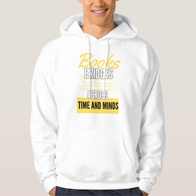 Sudadera Mentes de puente, tiempos de puente (Anverso)