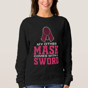 Sudadera Mentes Mi Máscara Viene Con Un Competitivo De Esgr