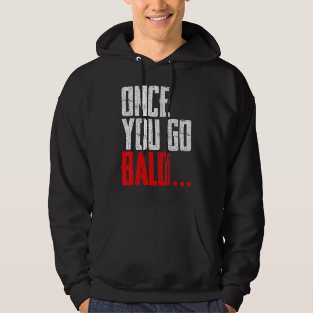 Sudadera Mentes Una Vez Que Se Va Gráfico Calvo (Anverso)