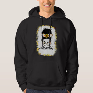 Sudadera Mentiroso Bun Mama Life Sunflower Women Life Mothe