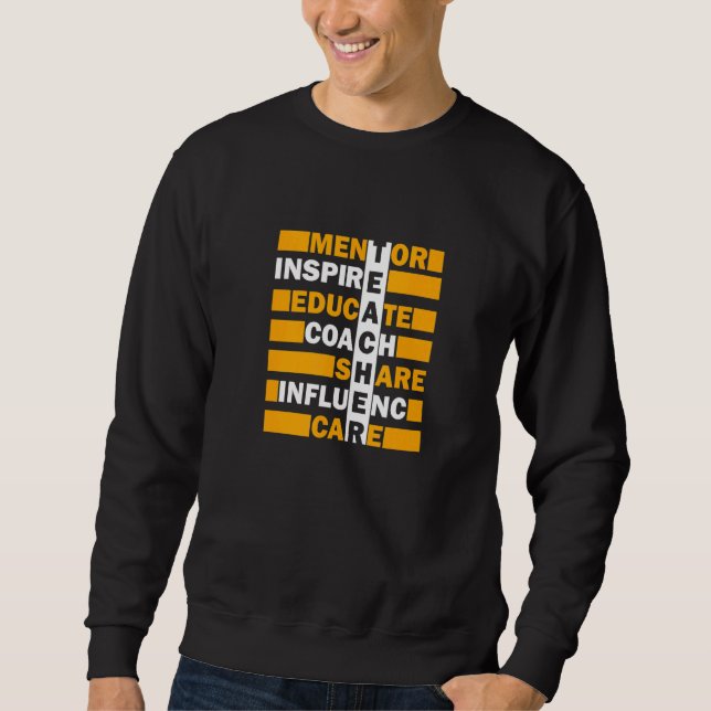 Sudadera Mentor de maestros (Anverso)