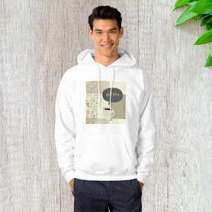 Sudadera Menú Minimalista de Café