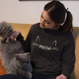Sudadera Meow