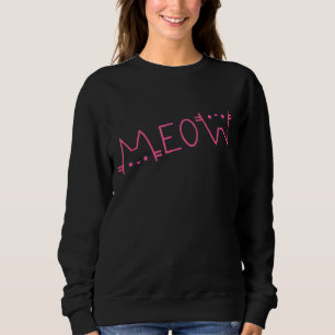 Sudadera Meow Ca Meow Kitty Lover Gracioso Gatos Cuadros Ma