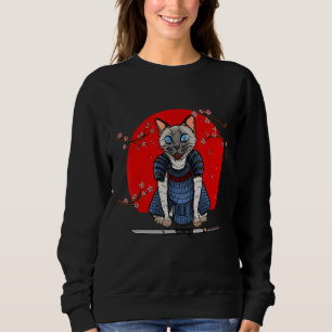 Sudadera Meow Hero Katana Cat