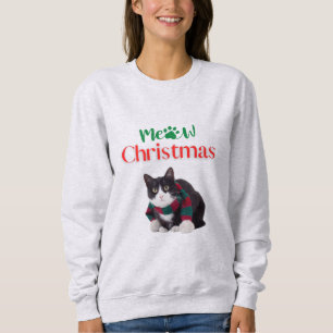 SUDADERA MEOW NAVIDADES CAT