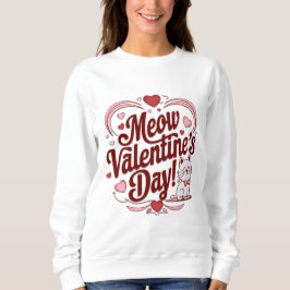 Sudadera Meow Valentine