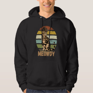 Sudadera Meowdy   Mezcla Entre Meow y Howdy  Meme de Gato  
