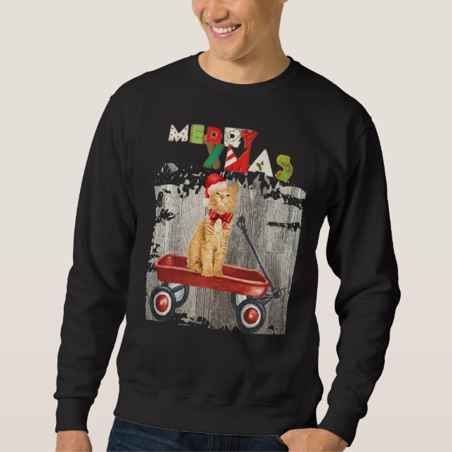 Sudadera Meowy Kitty Xmas Seasons Greetings (Anverso)