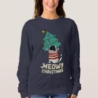 Meowy Navidades Funny Cat Lover