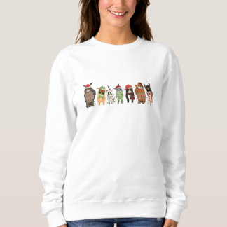 Sudadera Meowy Navidades Sweatshirt, feliz año del gato
