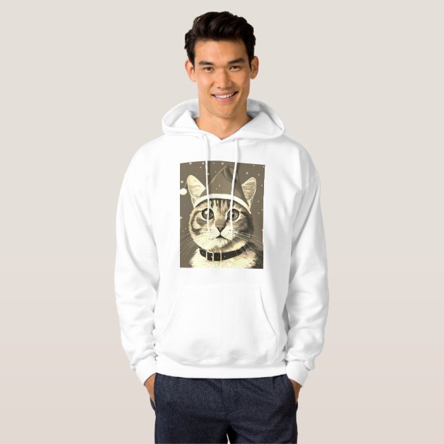 Sudadera Meowy Navidades Vibes (Anverso completo)