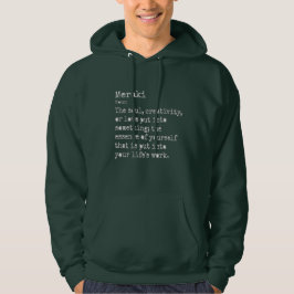 Sudadera Meraki: Capuchas oscuras