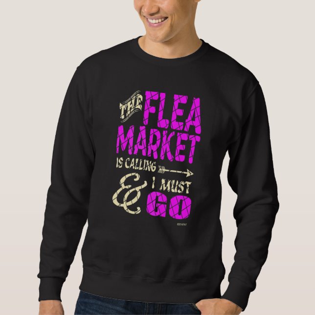 Sudadera Mercadillo Está Llamando (Anverso)