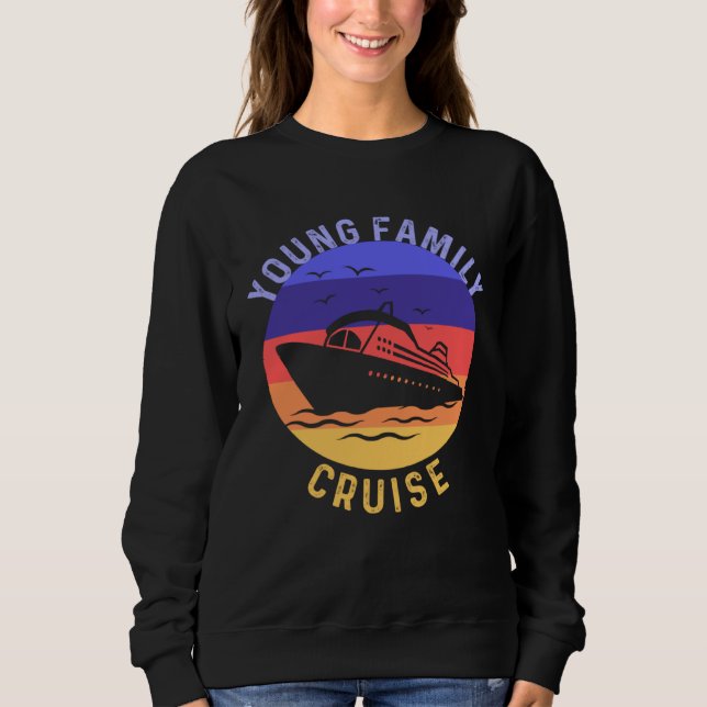 Sudadera Mercancía de Reunión de Crucero Familiar Joven (Anverso)