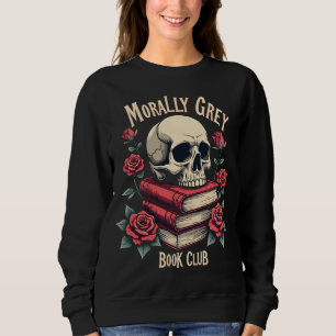 Sudadera Merch gris moralmente oscuro Romance roganta smuty