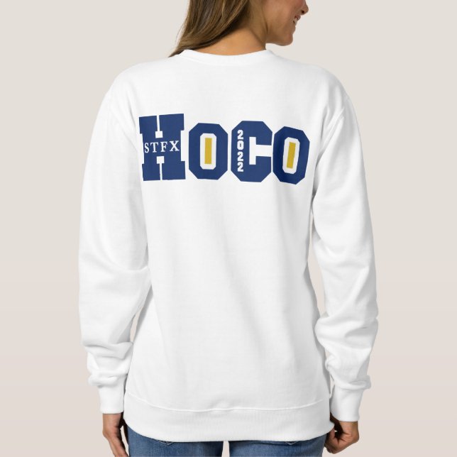 Sudadera Merch Stfx Hoco 2022  (Reverso)