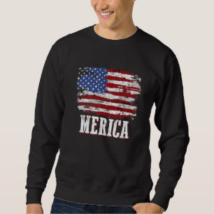 Sudadera Merica 4 de julio Día de la Independencia Bandera