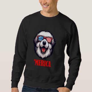 Sudadera Merica, la vieja pastora inglesa, 4 de julio