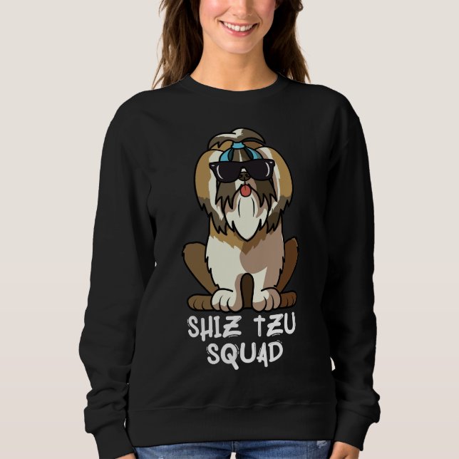 Sudadera Merica Shih Tzu Perro Mamá Perro Papá Amar R (Anverso)