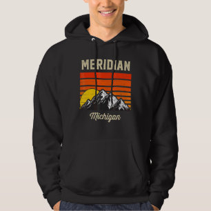Sudadera Meridian Michigan Hometown City State Usa