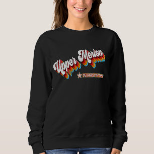 Sudadera Merion superior de los años 80 Pennsylvania Pa