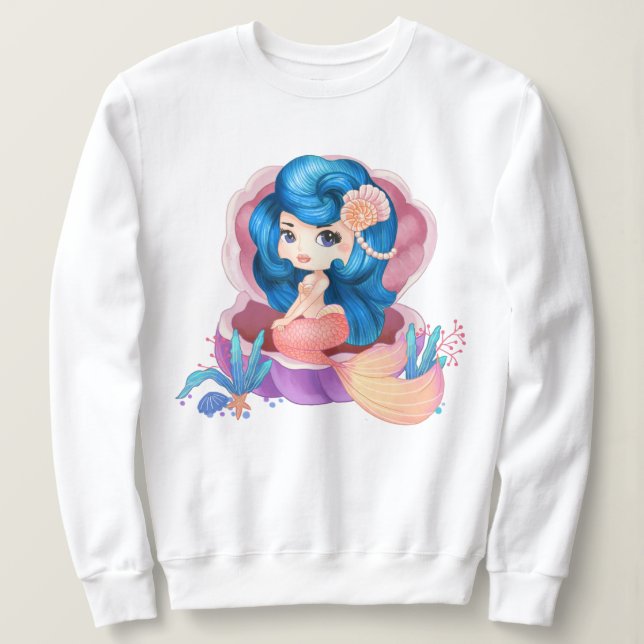 Sudadera Mermaid (Anverso del diseño)