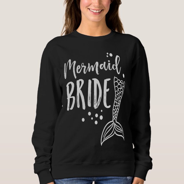 Sudadera Mermaid Bride Despedida de Soltero Mujeres MP (Anverso)